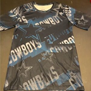 Dallas Cowboys Youth All Over Design T- shirt